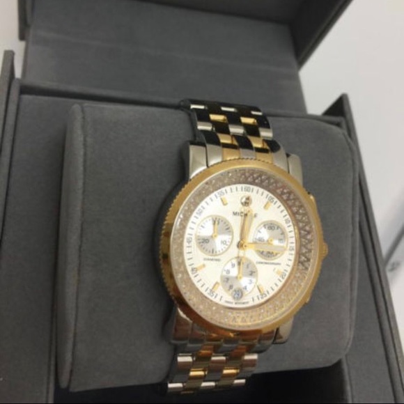 Michele HIGH SHINE diamond watch - Picture 2 of 4